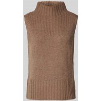 OPUS Pullunder mit Stehkragen Modell 'Pogeti' in Beige, Größe 38 von Opus