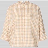 OPUS Relaxed Fit Bluse mit 3/4-Arm Modell 'Fountry' in Camel, Größe 40 von Opus