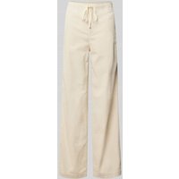 OPUS Relaxed Fit Cordhose mit Tunnelzug Modell 'Mileni' in Offwhite, Größe 42 von Opus