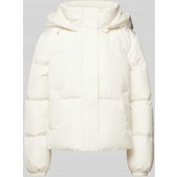 OPUS Steppjacke mit Kapuze Modell 'Haide' in Offwhite, Größe 38 von Opus