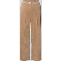 OPUS Straight Leg Hose mit Eingrifftaschen Modell 'Misha lane' in Camel, Größe 42 von Opus