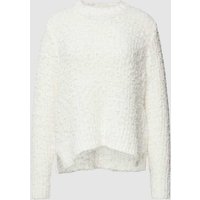 OPUS Strickpullover mit Strukturmuster Modell 'Prizzy' in Offwhite, Größe 36 von Opus