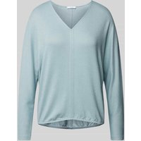 OPUS Strickpullover mit Teilungsnaht Modell 'Silomon' in Bleu, Größe 40 von Opus