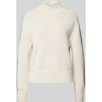 OPUS Strickpullover mit überschnittenen Schultern Modell 'Parto' in Offwhite, Größe 34 von Opus