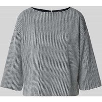 OPUS Sweatshirt mit 3/4-Arm Modell 'Goman' in Hellgrau, Größe 40 von Opus