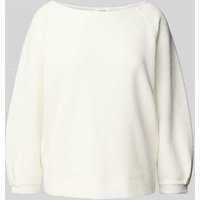 OPUS Sweatshirt mit U-Boot-Ausschnitt Modell 'Gasba' in Offwhite, Größe 38 von Opus