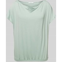 OPUS T-Shirt in unifarbenem Design Modell 'Sasser' in Mint, Größe 40 von Opus
