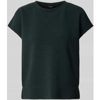 OPUS T-Shirt mit Strukturmuster Modell 'Gomke' in Dunkelgruen, Größe S von Opus