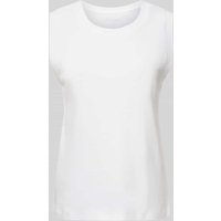 OPUS Tanktop mit Rundhalsausschnitt Modell 'Ilayda' in Weiss, Größe 38 von Opus