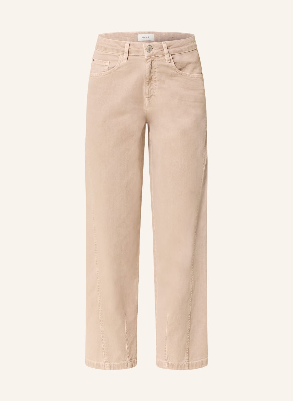 Opus Barrel Jeans Lolah beige von Opus