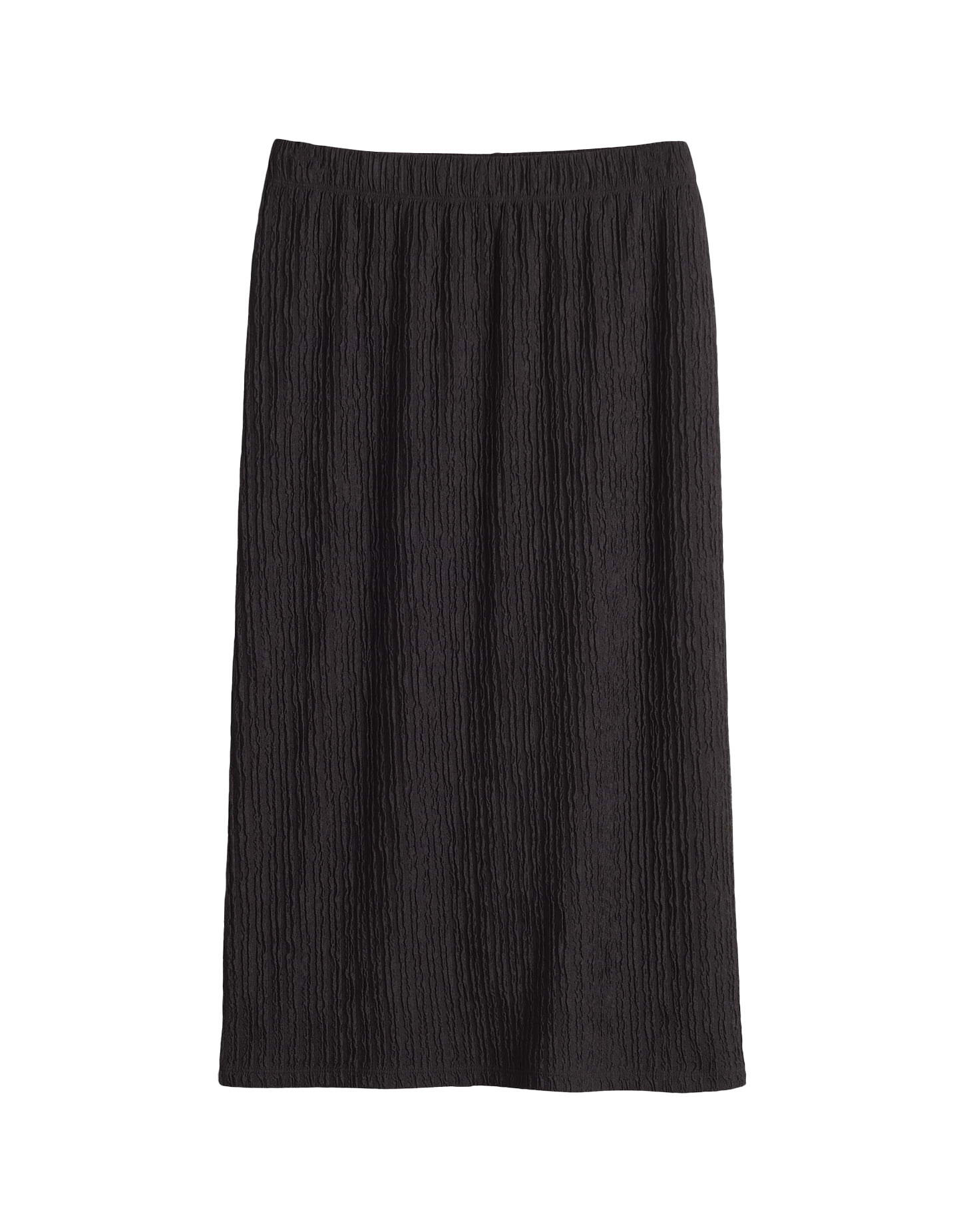 Opus - Bleistiftrock in Crinkle Struktur - Rilasa braun - Gr. - 38 von Opus