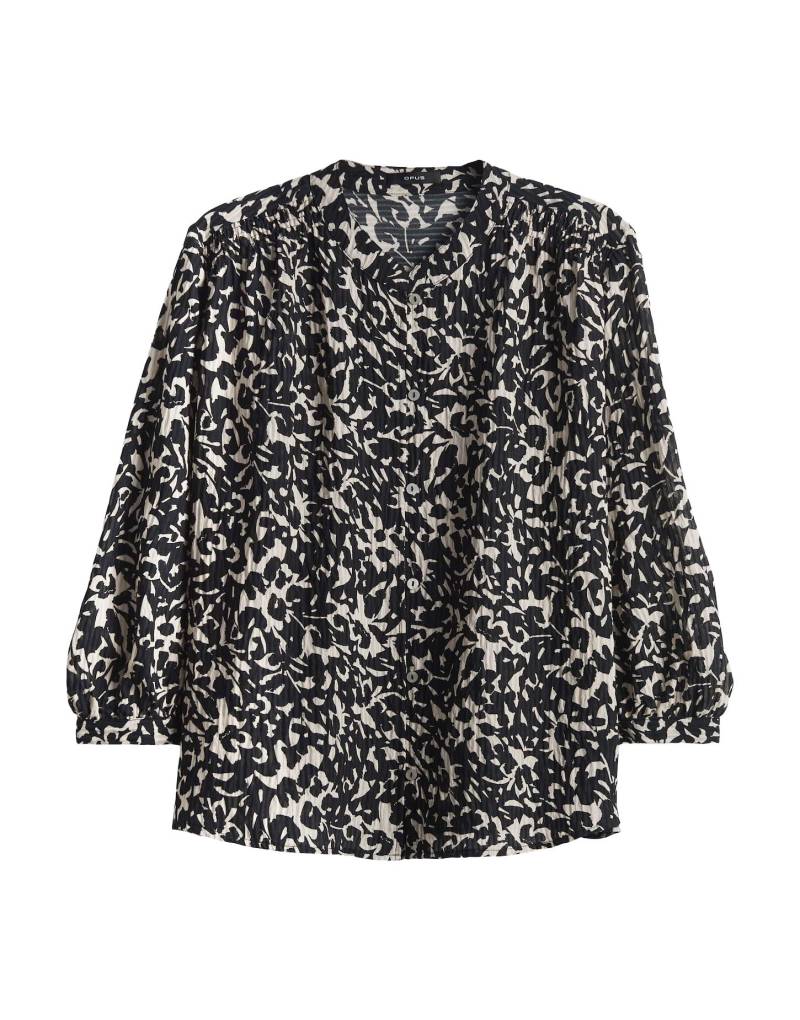 Opus - Bluse - Famelia beige/schwarz - Gr. - 36 von Opus