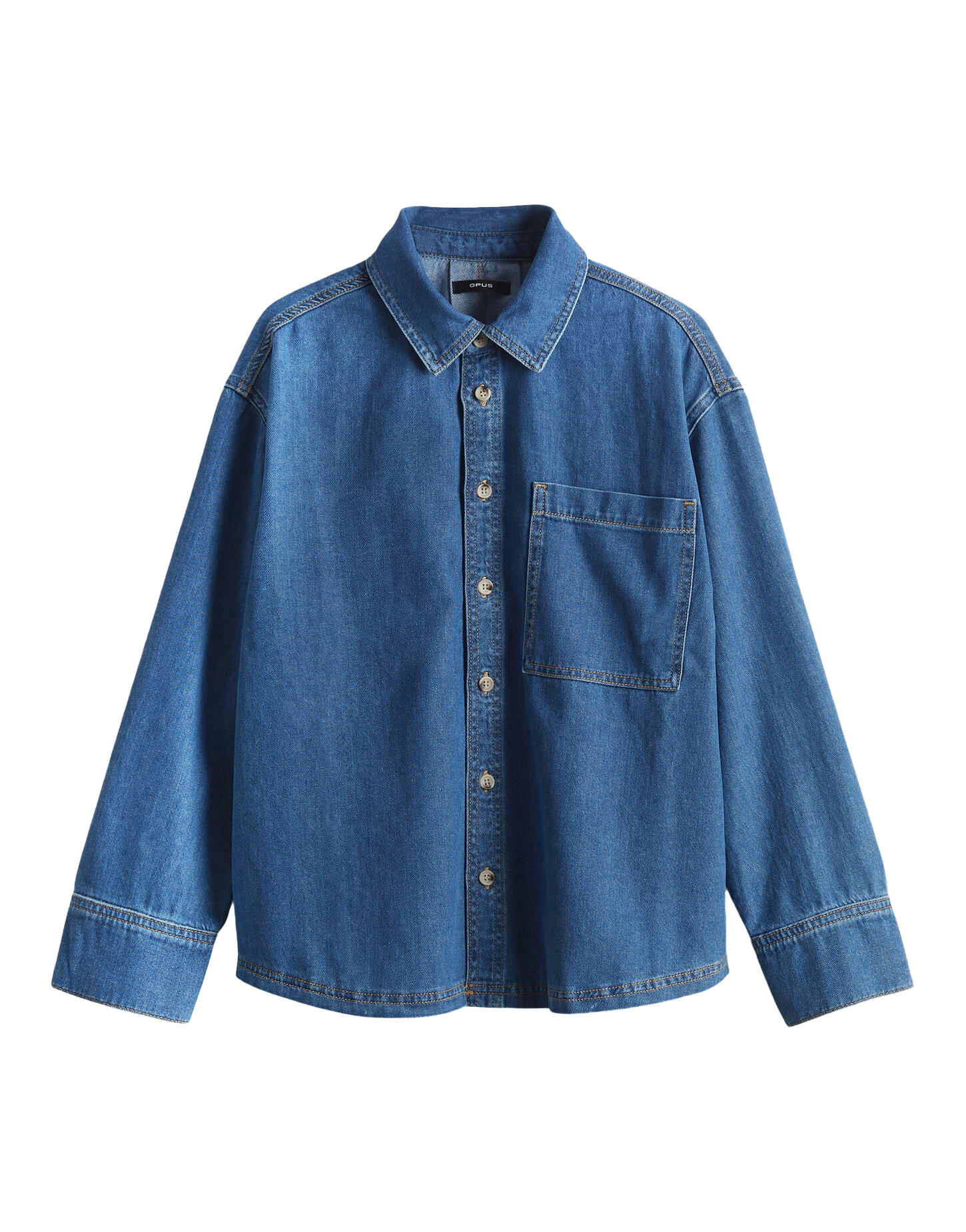 Opus - Bluse - Felyn blau - Gr. - 38 von Opus