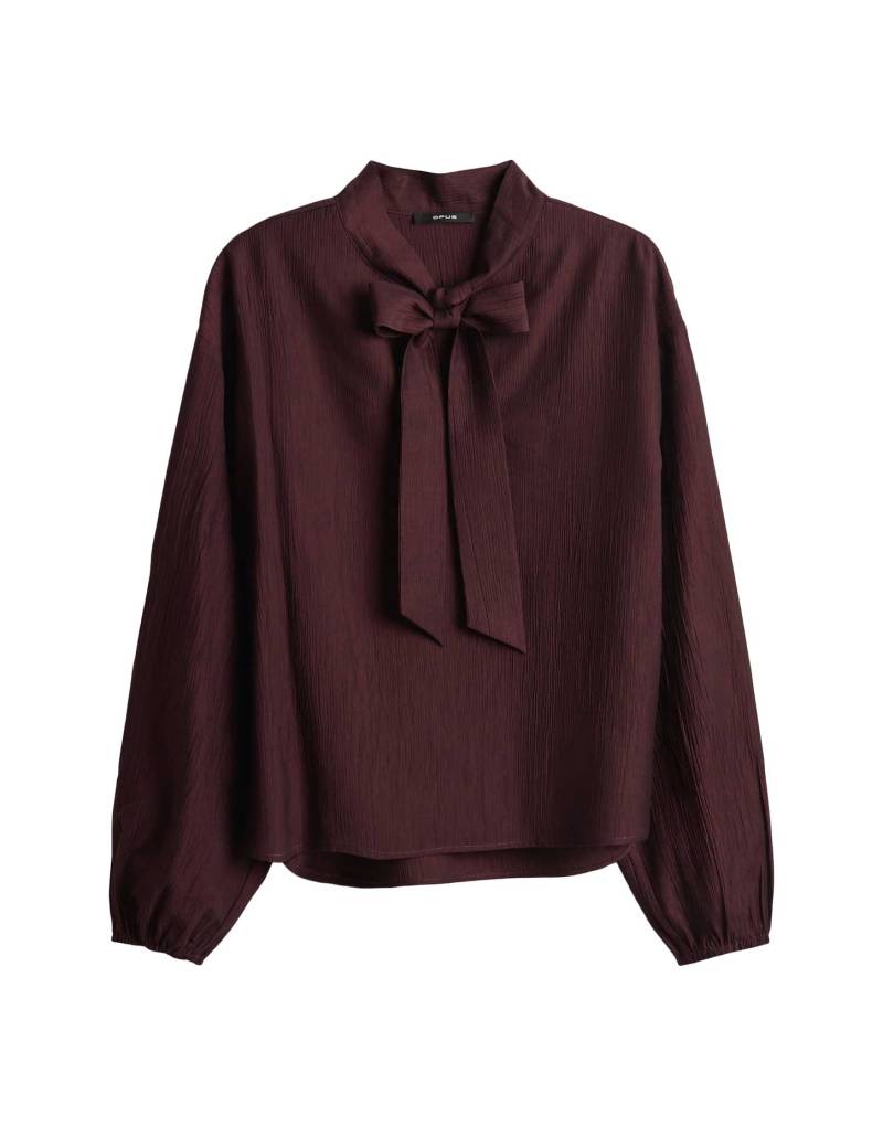 Opus - Bluse mit Schalkragen - Fomantica rot - Gr. - 38 von Opus