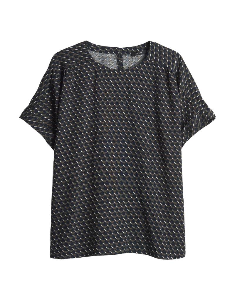 Opus - Blusenshirt - Femka london blau/braun - Gr. - S von Opus