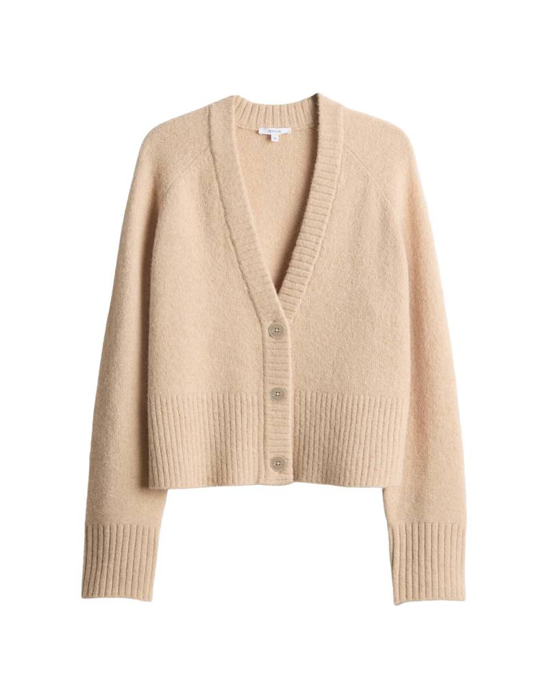 Opus - Cardigan aus Alpaka Wollmix - Dassi beige - Gr. - 42 von Opus