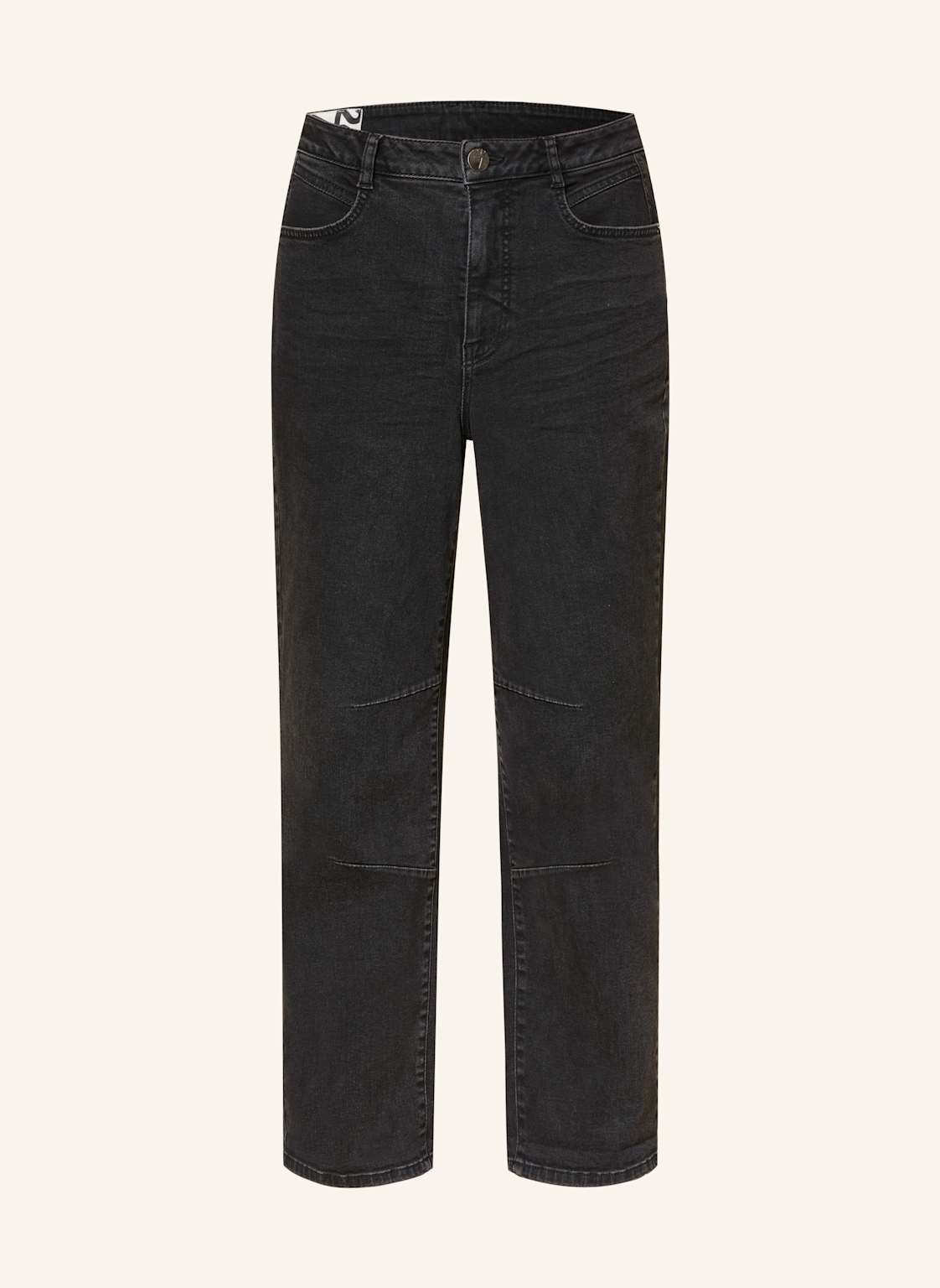 Opus Cropped Jeans Lissie City grau von Opus
