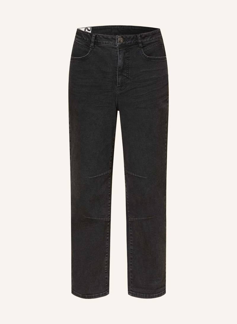 Opus Cropped Jeans Lissie City grau von Opus