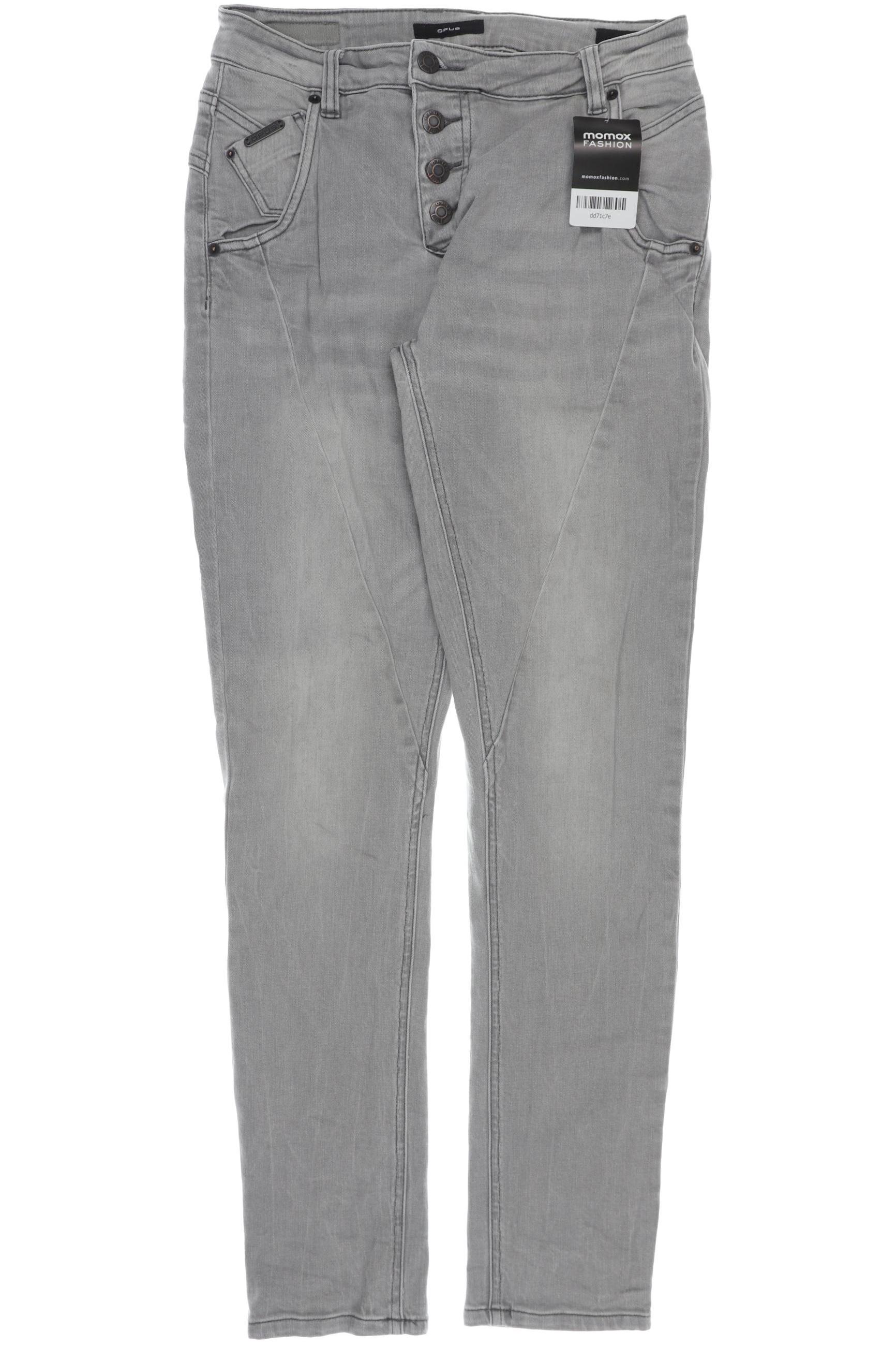 Opus Damen Jeans, grau, Gr. 34 von Opus