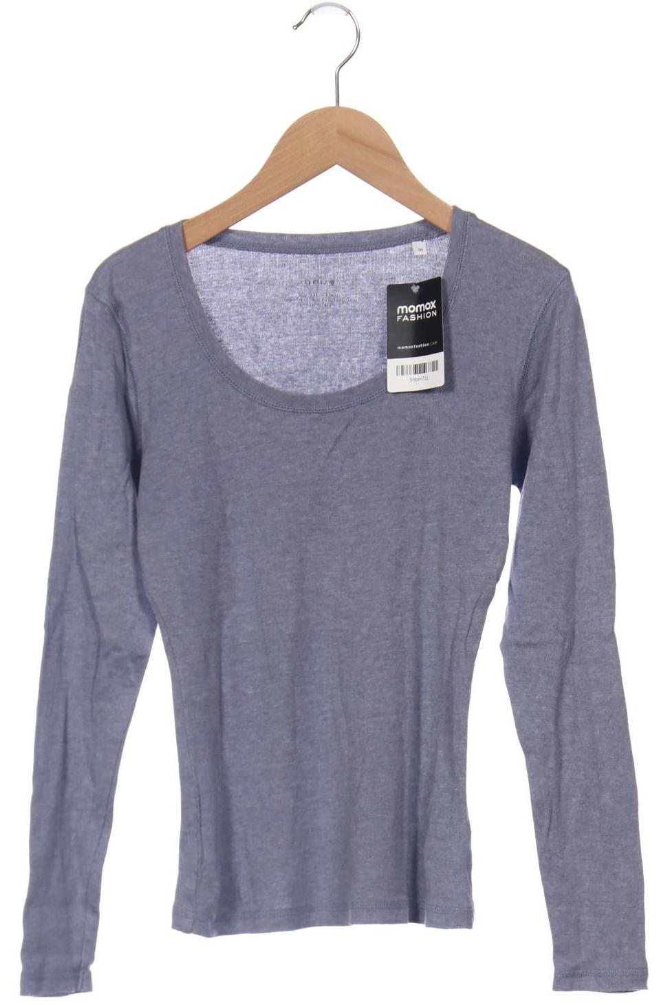 Opus Damen Langarmshirt, blau von Opus