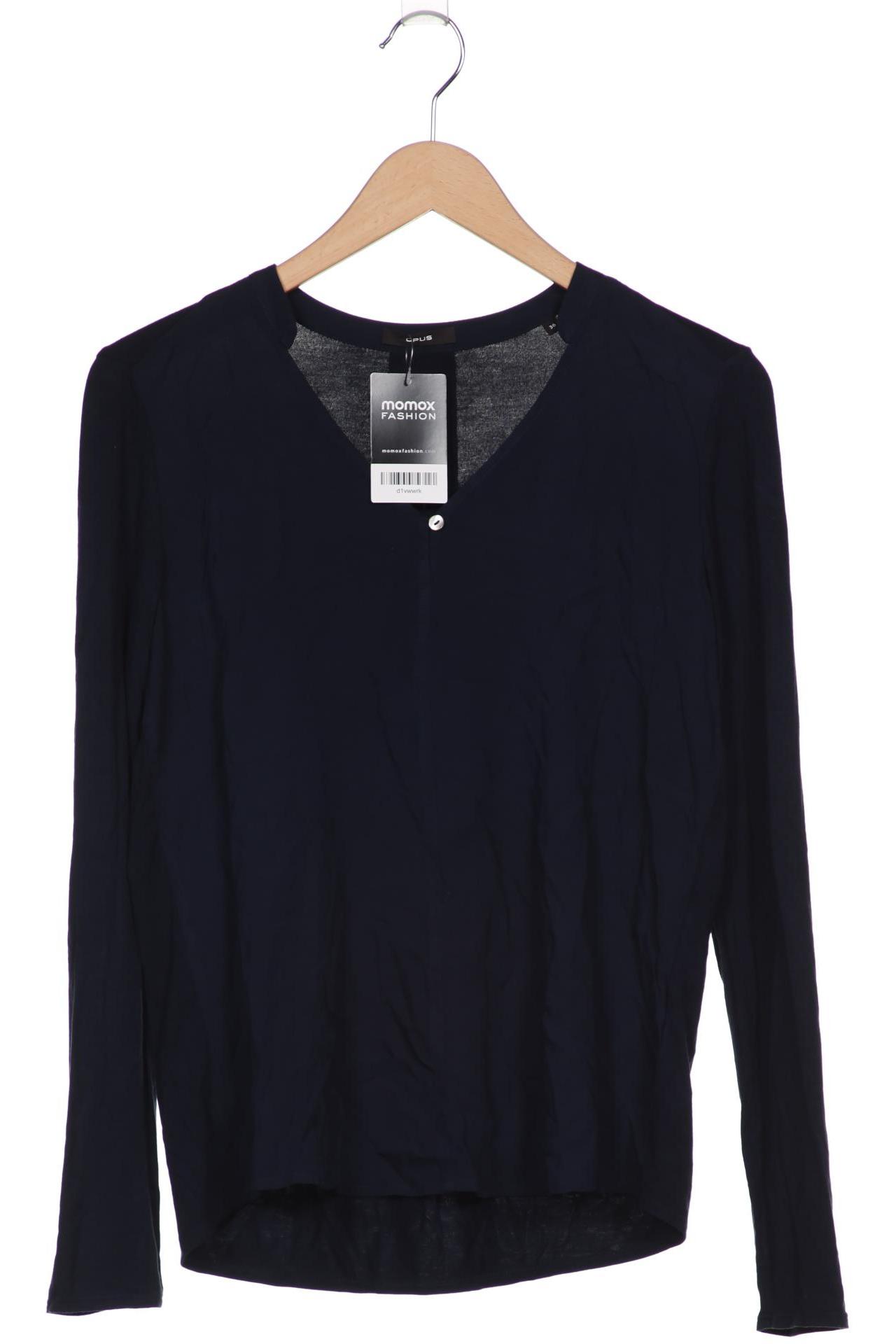 Opus Damen Langarmshirt, marineblau von Opus