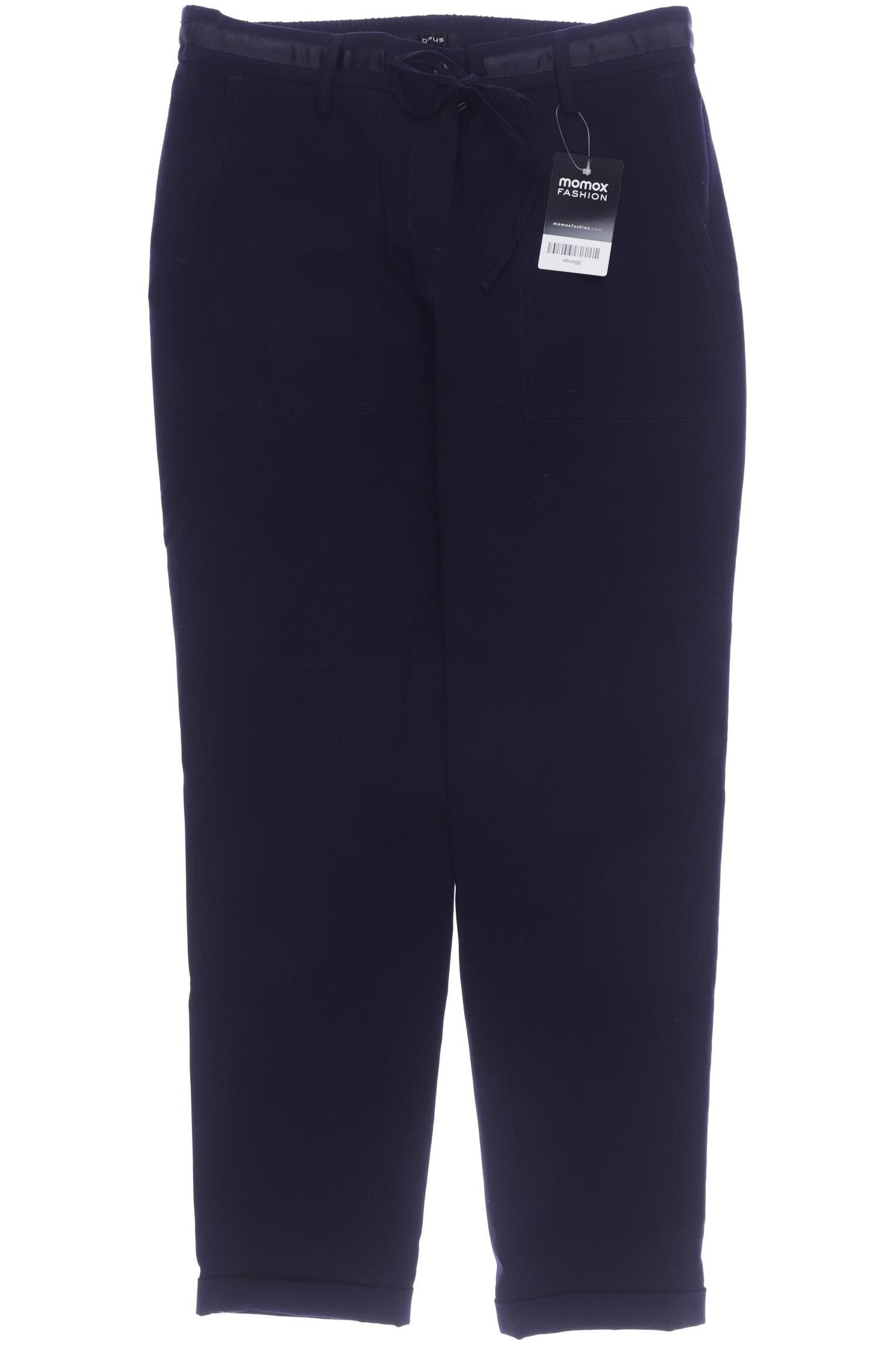 Opus Damen Stoffhose, marineblau von Opus