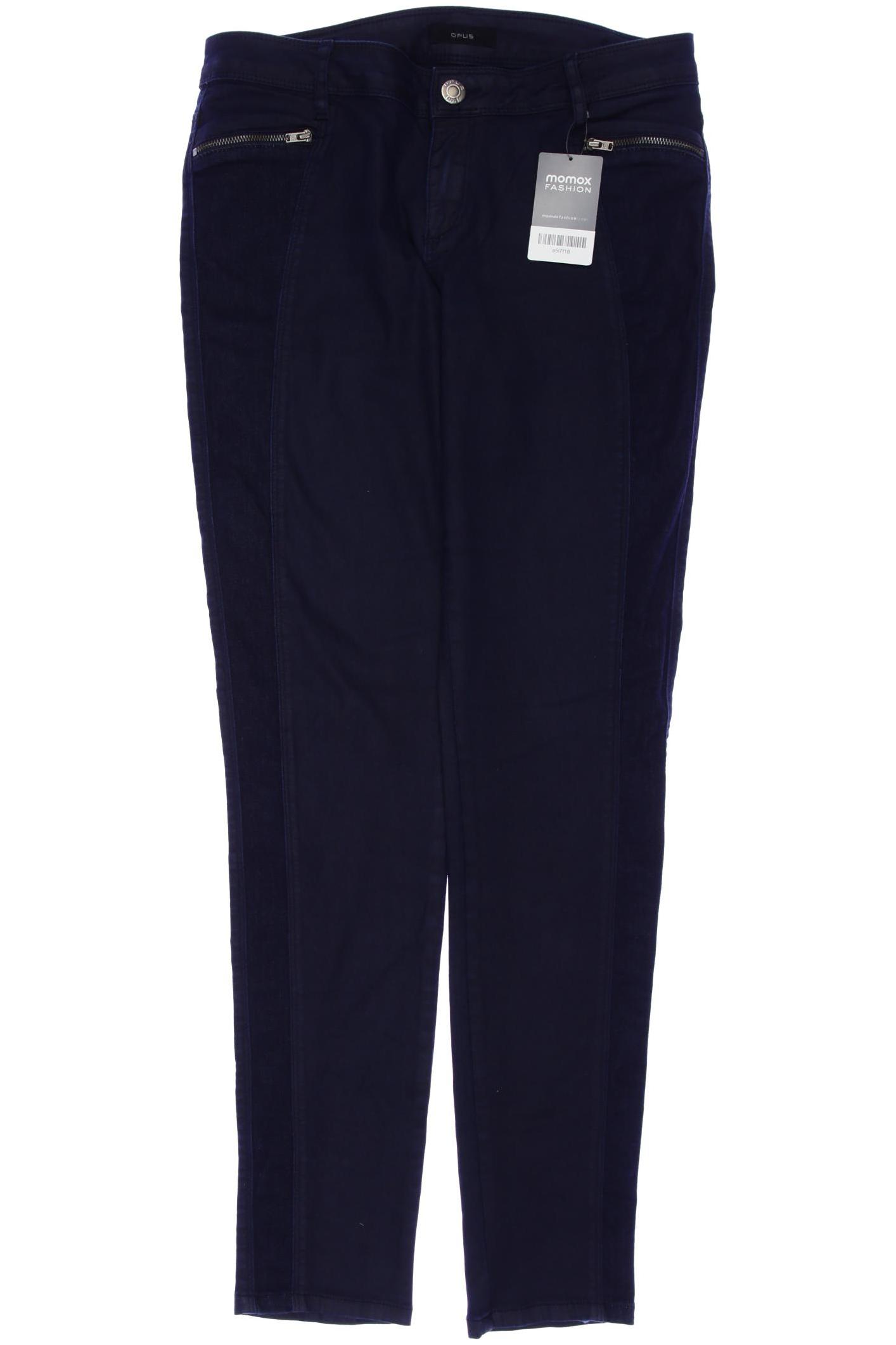 Opus Damen Stoffhose, marineblau von Opus