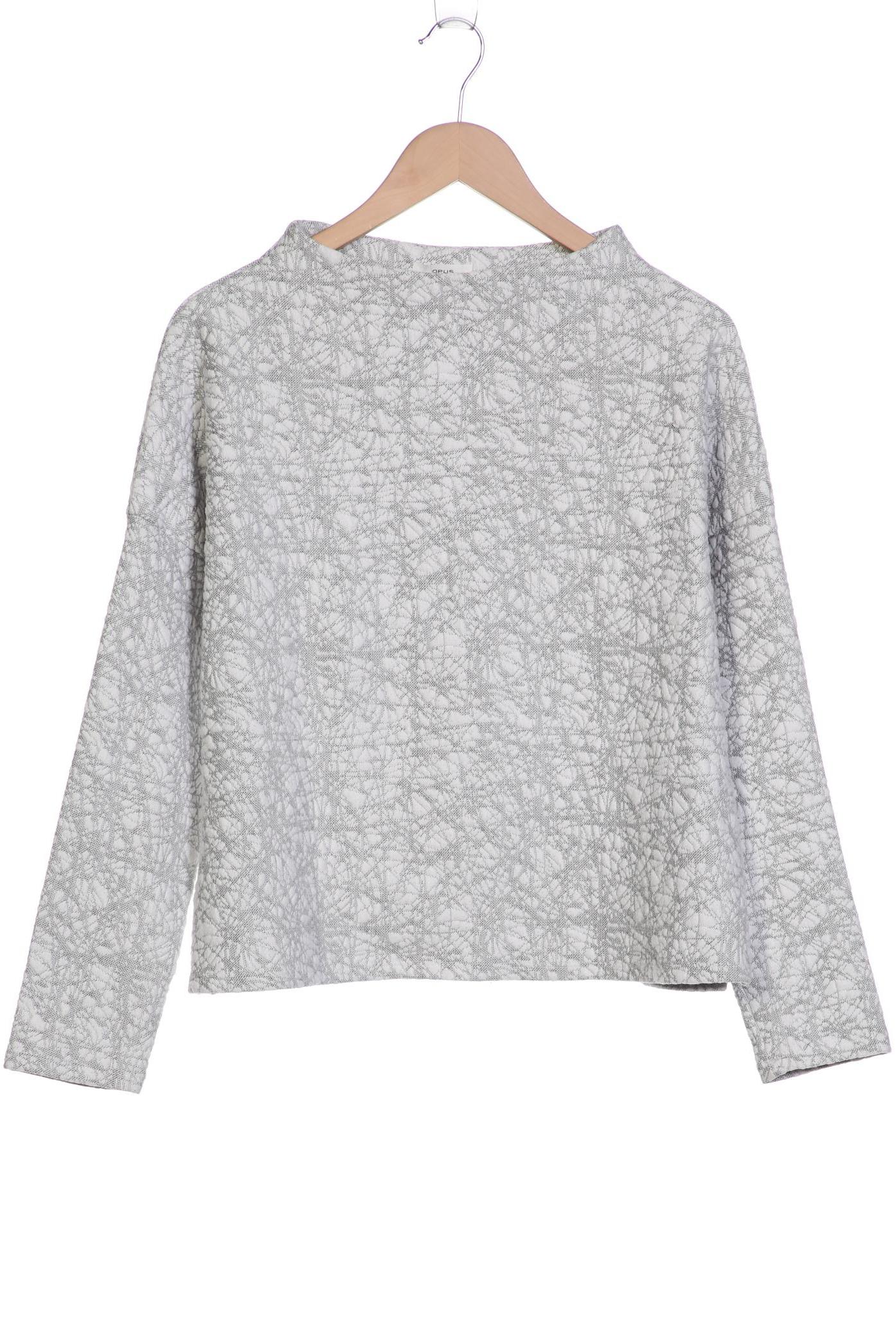 Opus Damen Sweatshirt, weiß von Opus