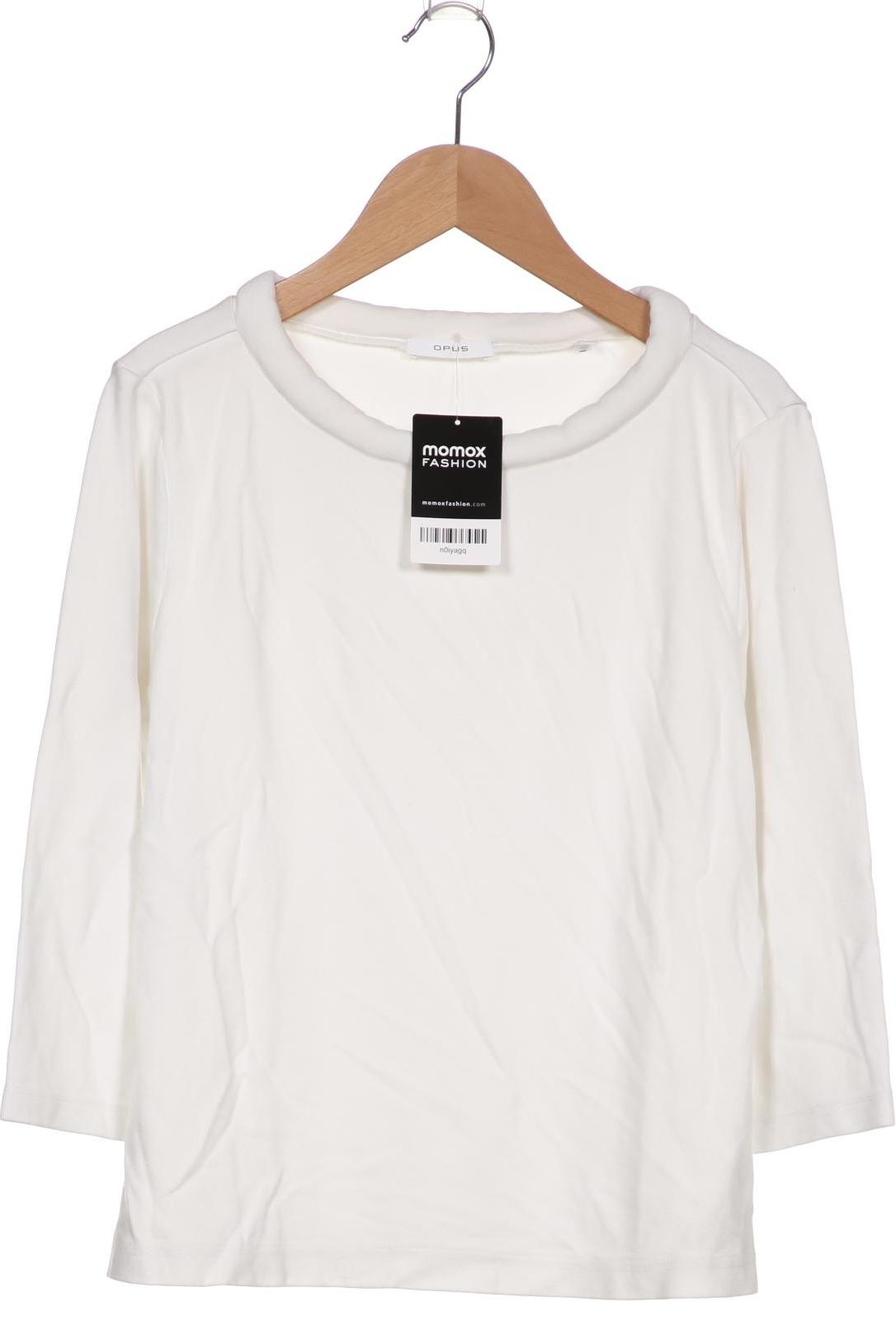 Opus Damen Sweatshirt, weiß von Opus