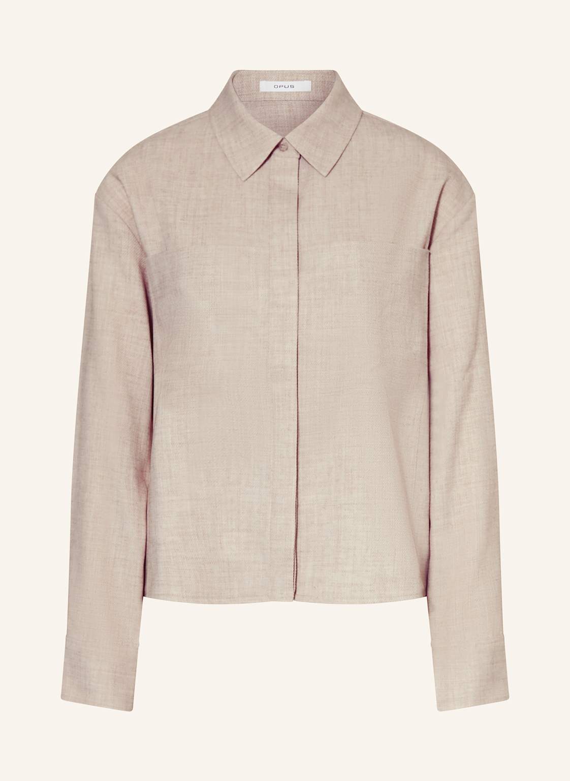 Opus Hemdbluse Felange beige von Opus