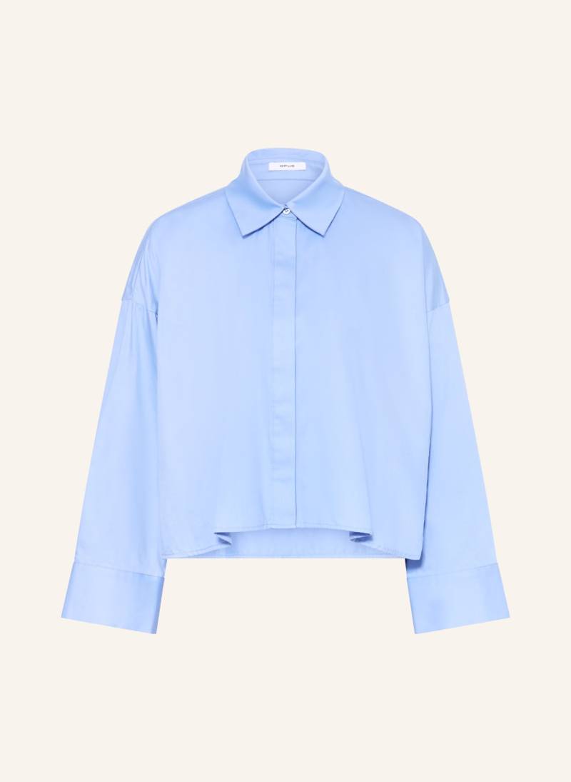 Opus Hemdbluse Fundra blau von Opus