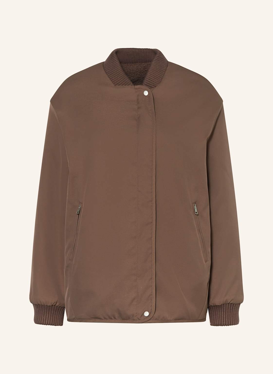 Opus Jacke Hulda Zum Wenden braun von Opus