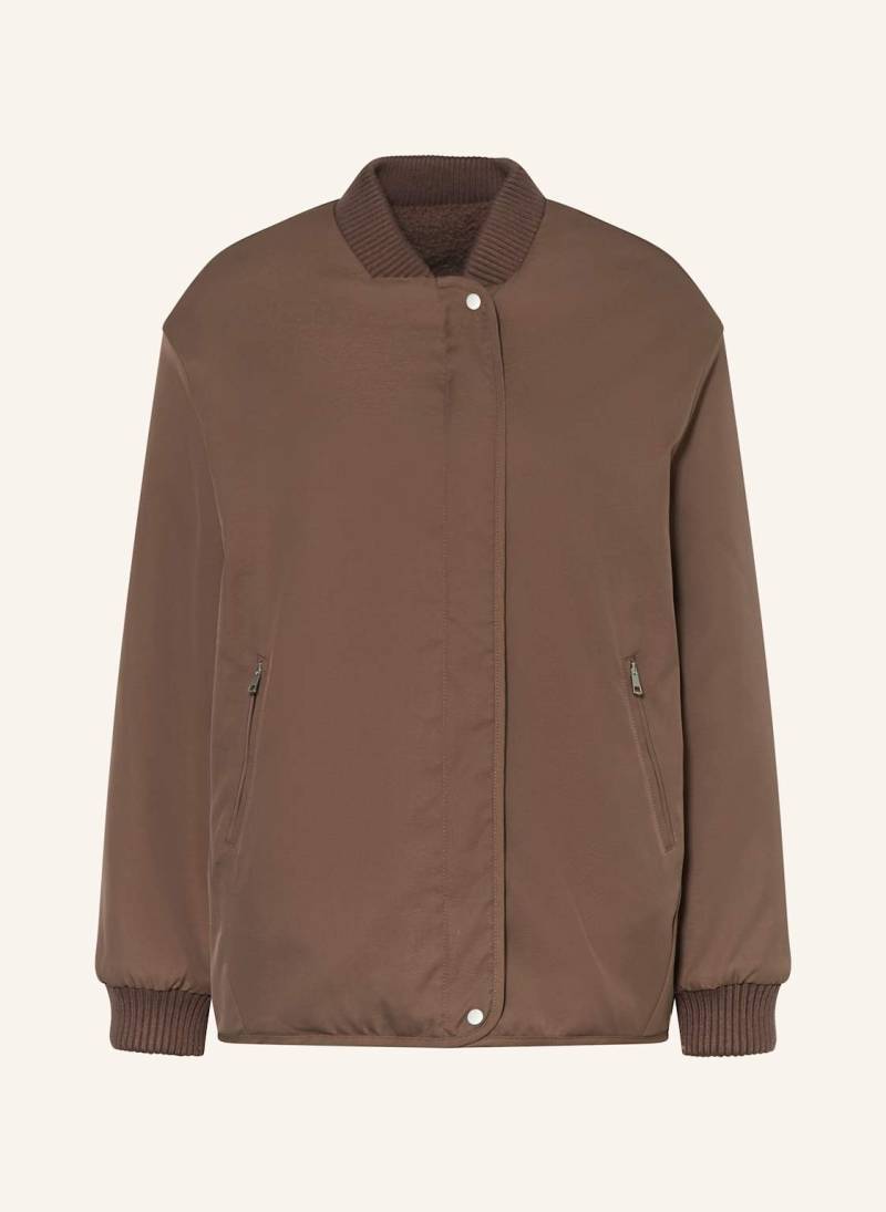 Opus Jacke Hulda Zum Wenden braun von Opus