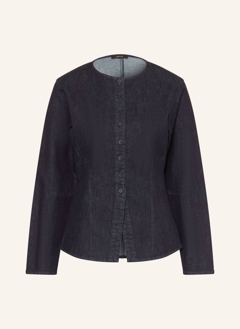 Opus Jeansbluse Fartis blau von Opus