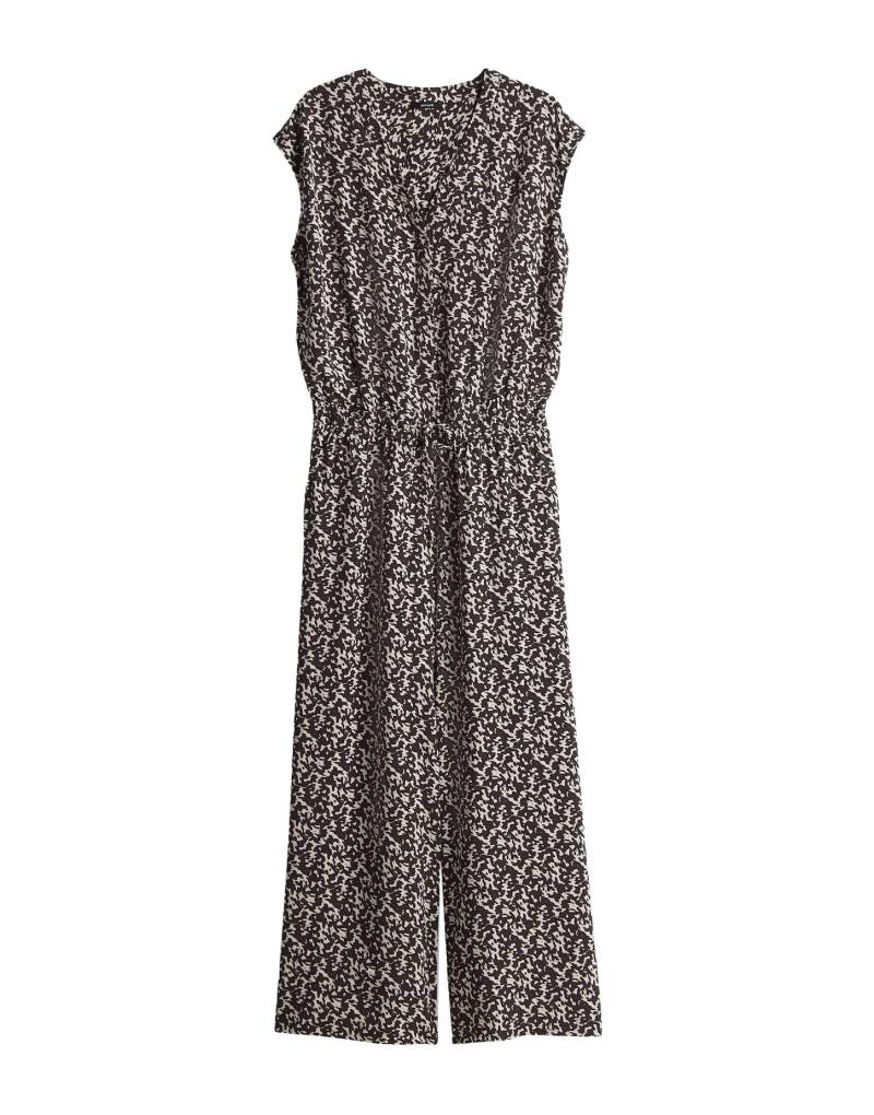 Opus - Jumpsuit mit Minimalprint - Moneli shadow braun - Gr. - 34 von Opus