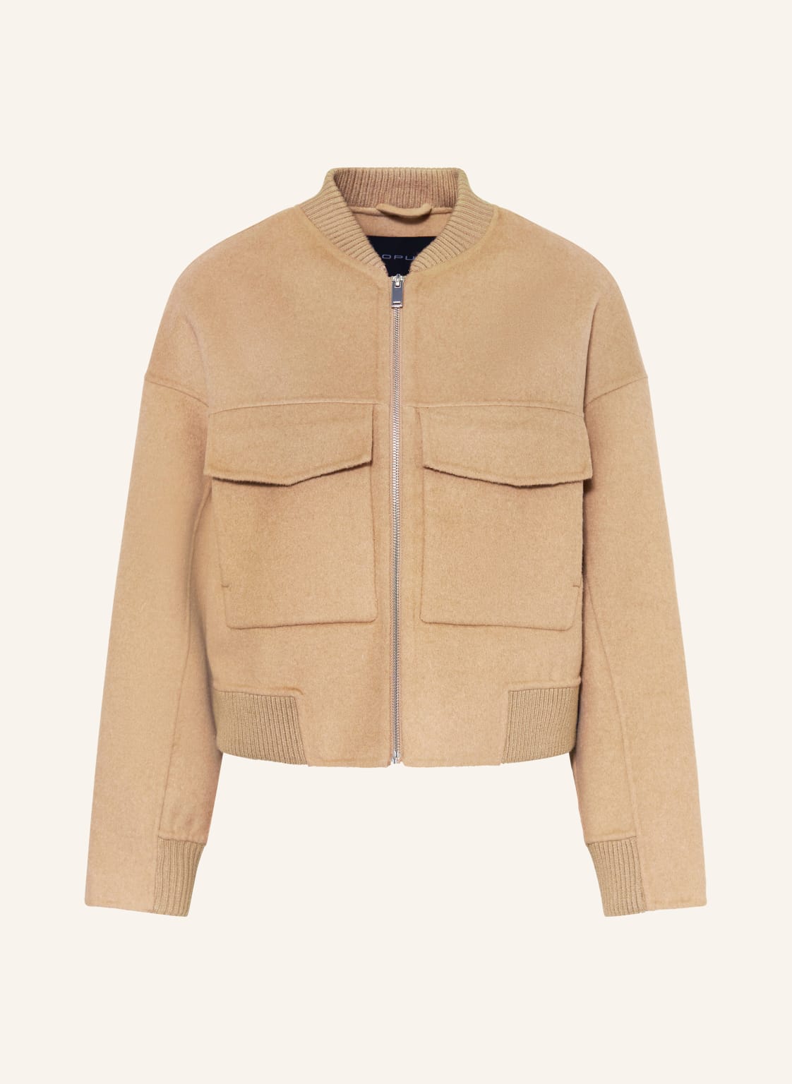 Opus Kastenjacke Hiso beige von Opus