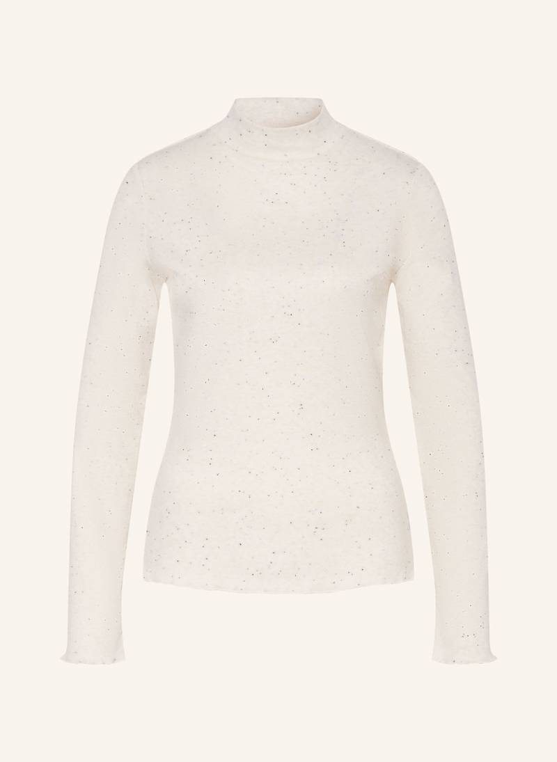 Opus Longsleeve Suhanna Curly weiss von Opus