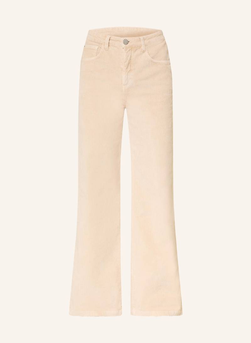 Opus Marlenehose Minah Aus Cord beige von Opus