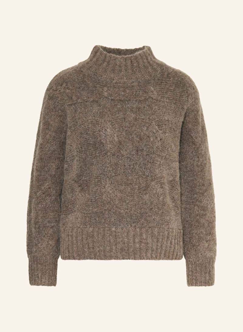 Opus Pullover Portree braun von Opus