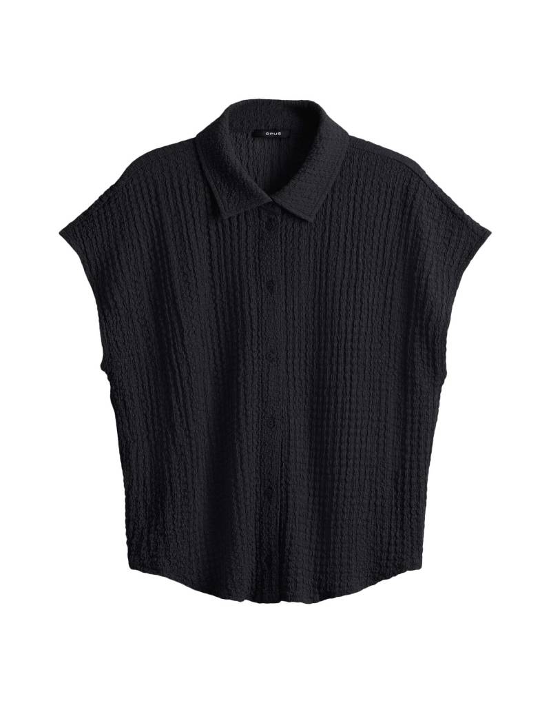 Opus - Regular Blusenshirt - Samsi schwarz - Gr. - 38 von Opus