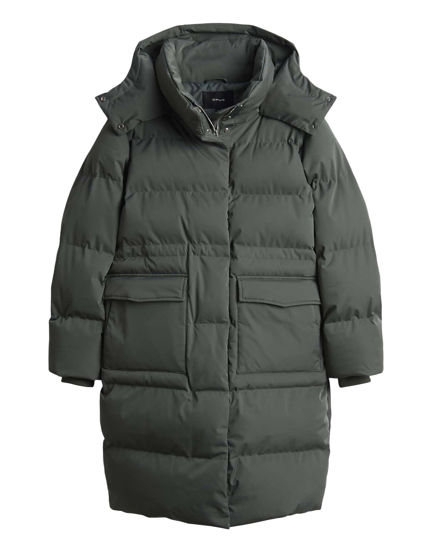 Opus - Regular Steppmantel mit recycelter Füllung - Hallusi grün - Gr. - 38 von Opus