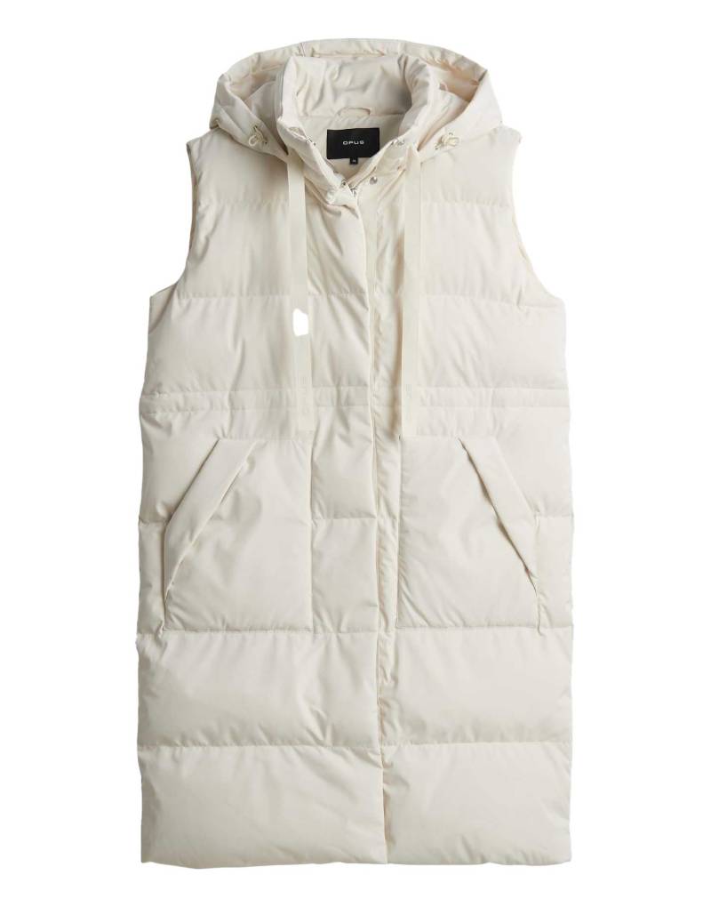 Opus - Regular Steppweste mit Kapuze - Walma beige - Gr. - 38 von Opus