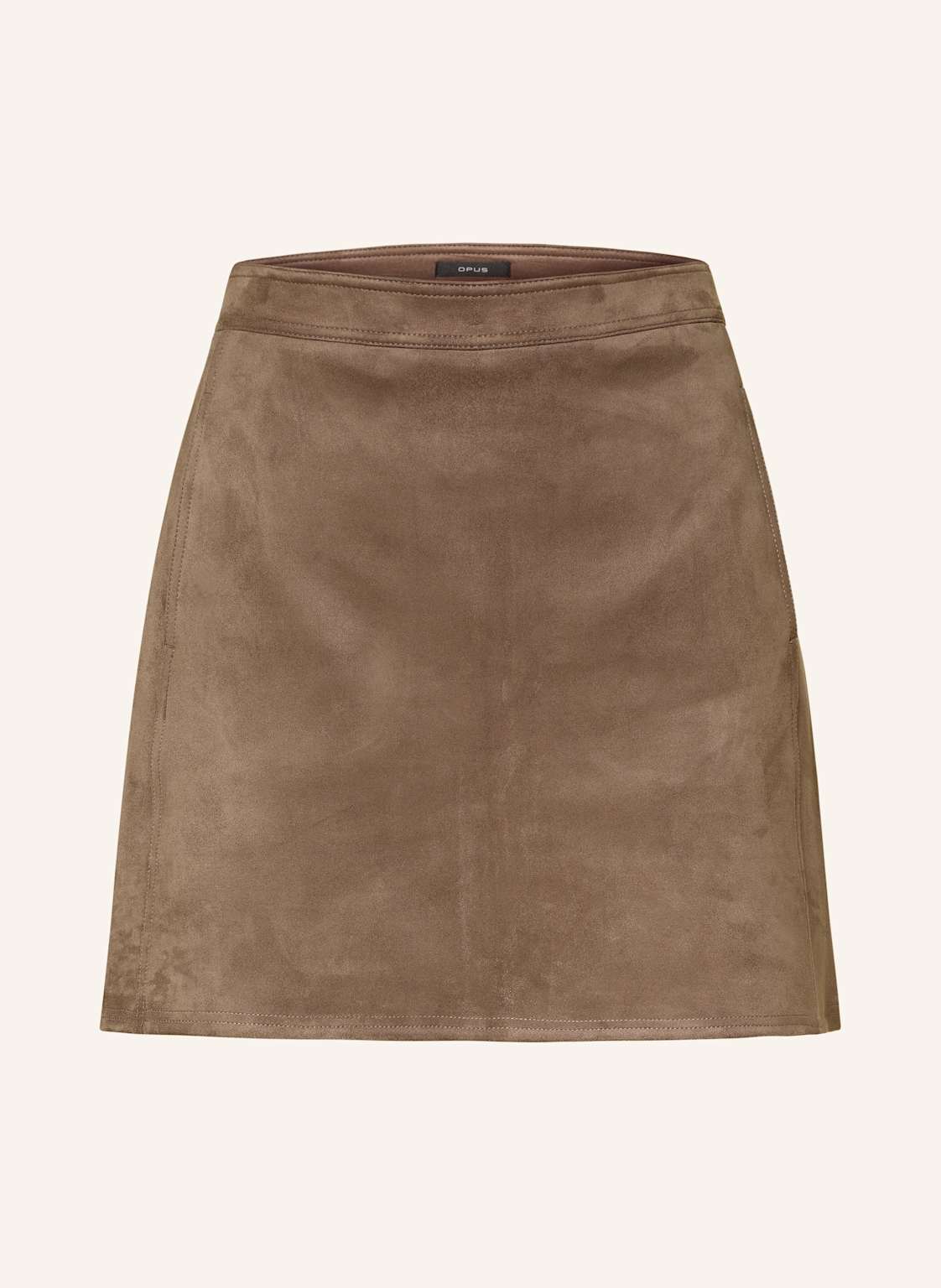 Opus Rock Revlina Cozy In Lederoptik braun von Opus