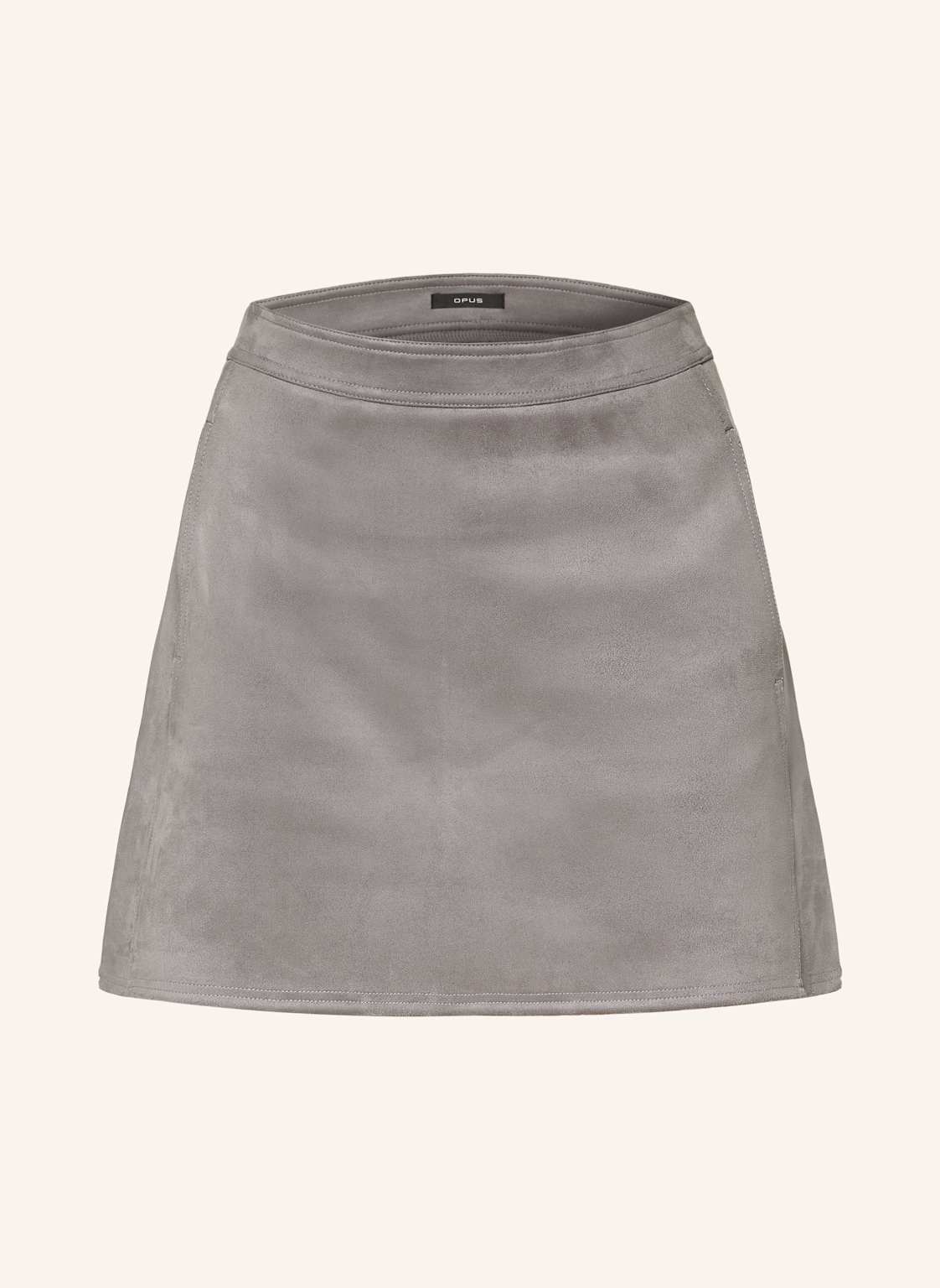 Opus Rock Revlina Cozy In Lederoptik grau von Opus