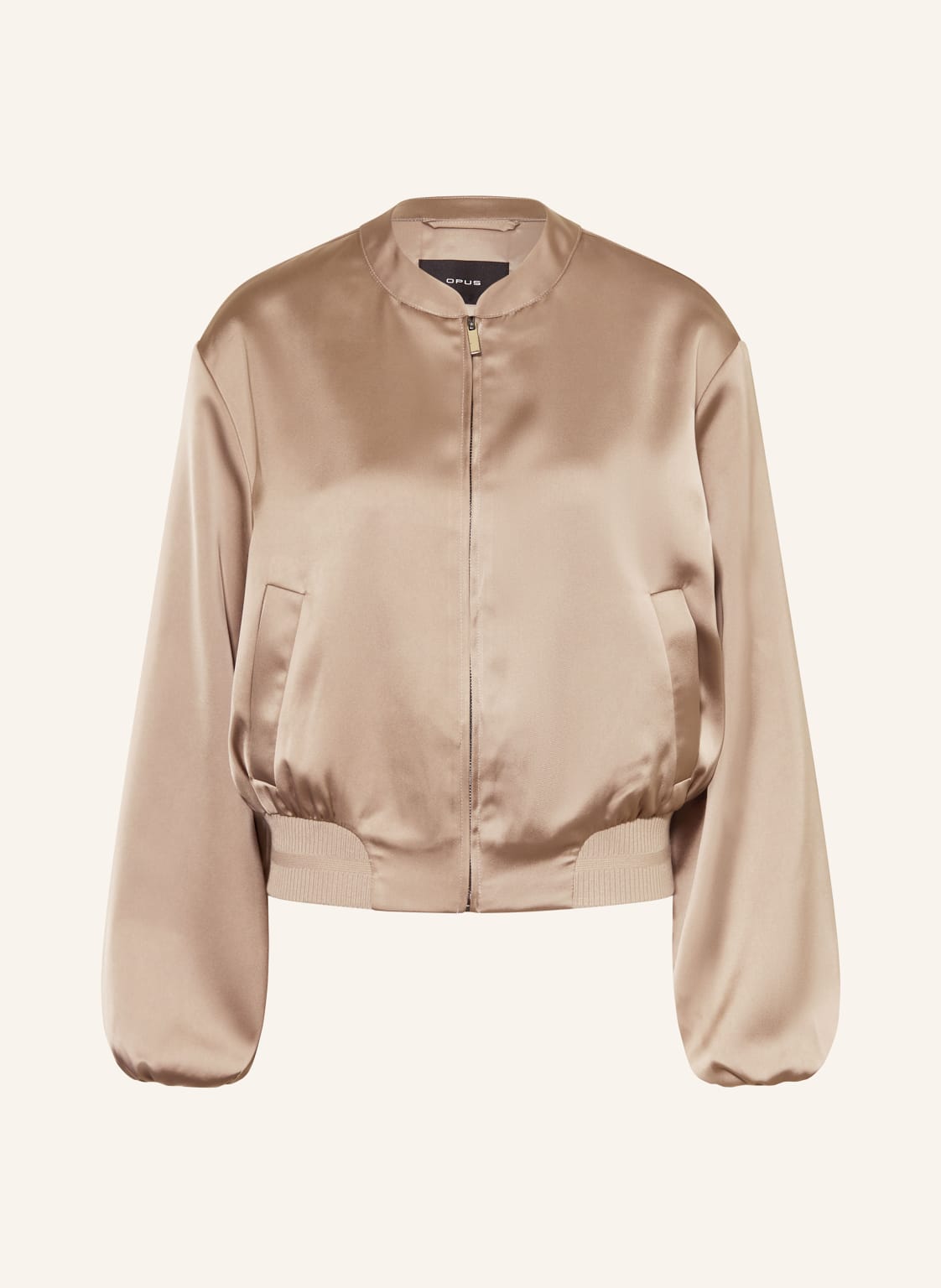 Opus Satinblouson Jupita beige von Opus