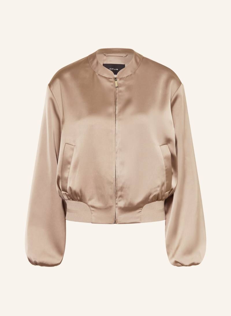 Opus Satinblouson Jupita beige von Opus