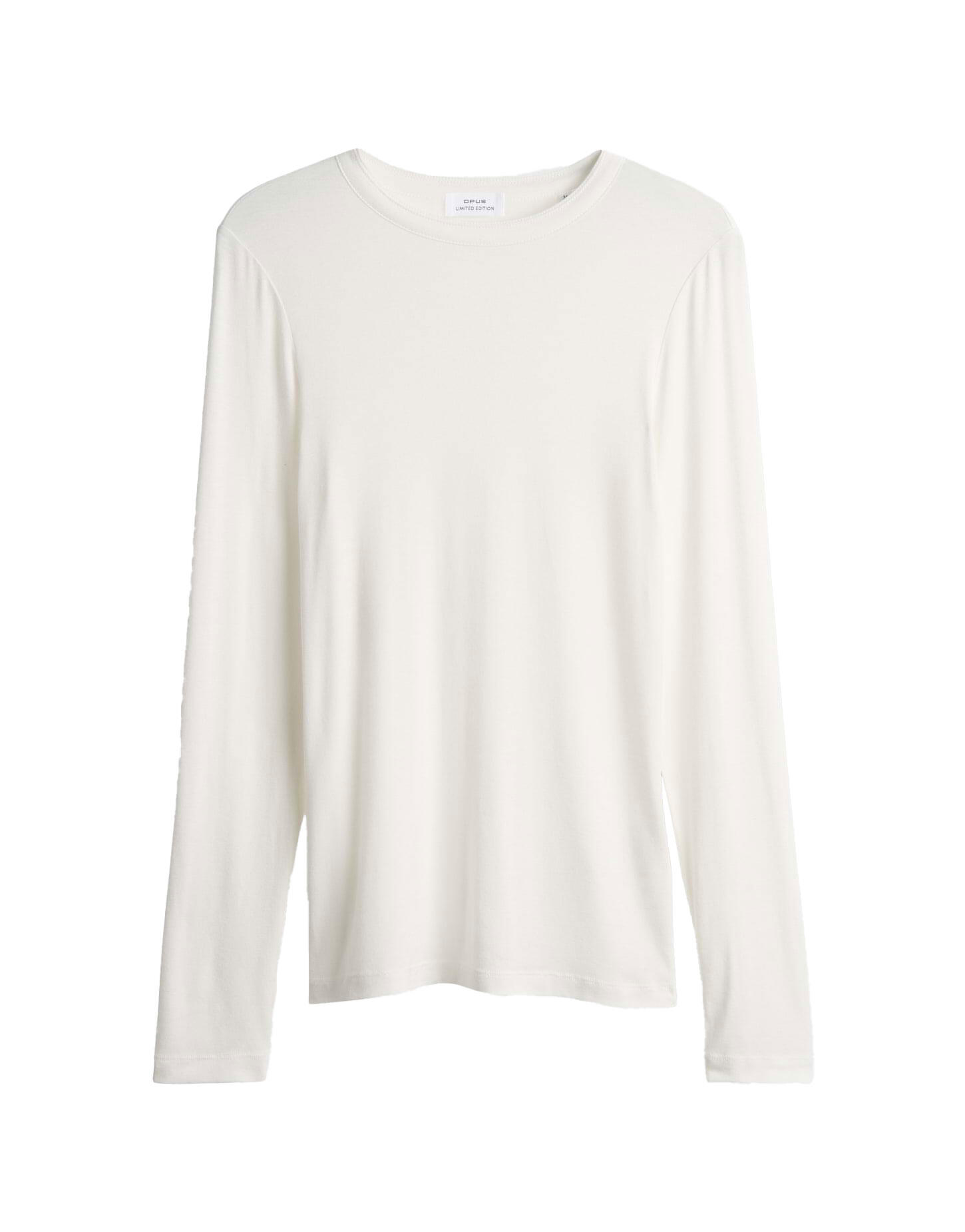 Opus - Slim Basicshirt - Sifa weiß - Gr. - 38 von Opus