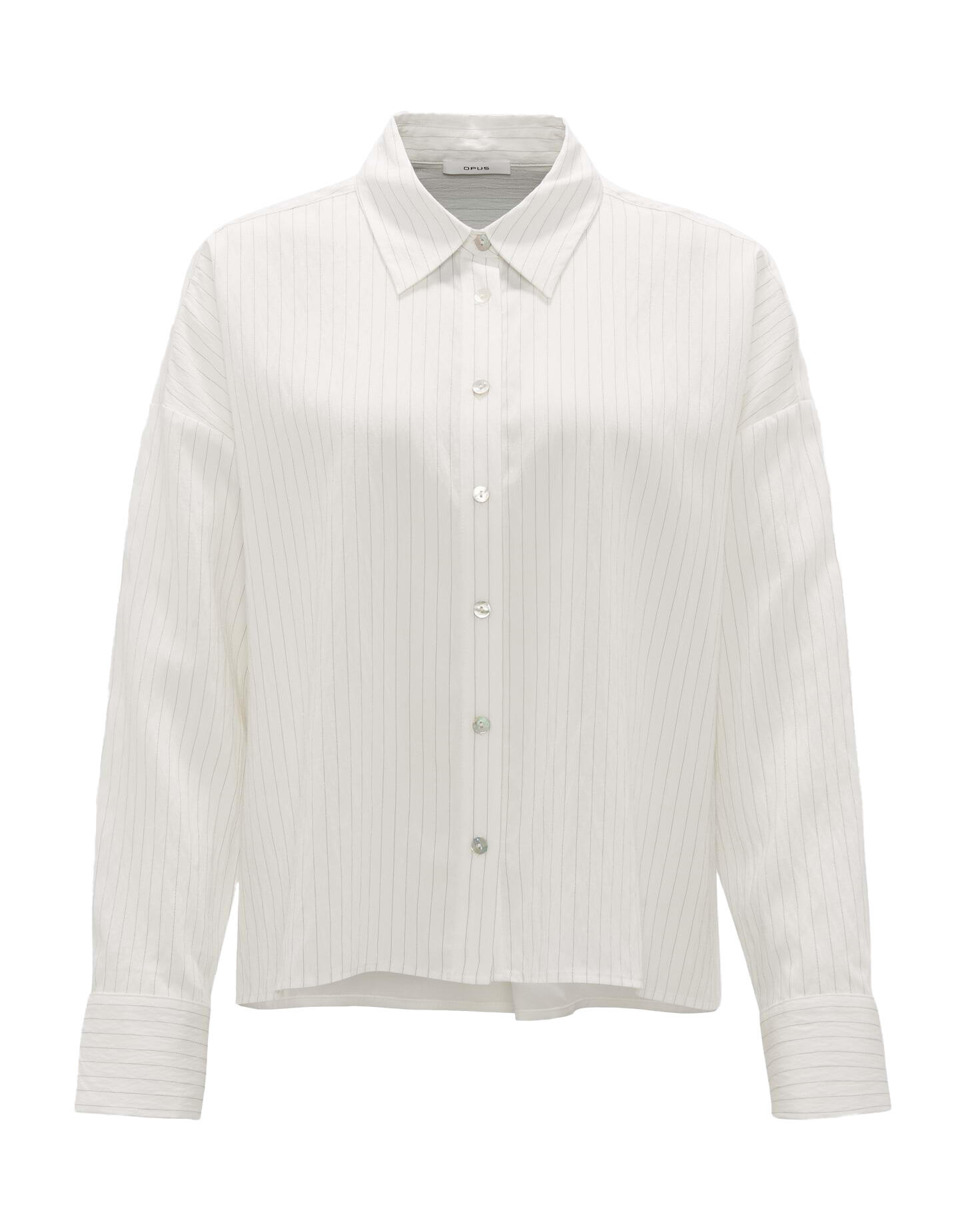 Opus - Streifenbluse - Fredi weiß - Gr. - 42 von Opus