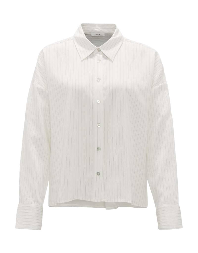 Opus - Streifenbluse - Fredi weiß - Gr. - 42 von Opus