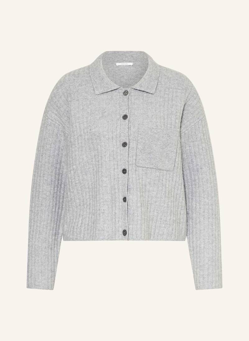 Opus Strickjacke Dinkine grau von Opus